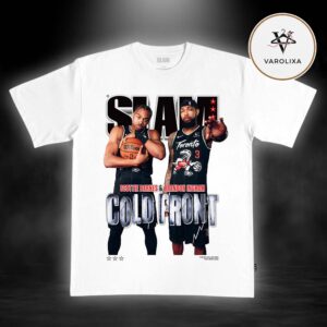 Scottie Barnes And Brandon Ingram Toronto Raptors And New Orleans Pelicans NBA 2026 Cold Front SLAM 260 Cover Unisex T-Shirt