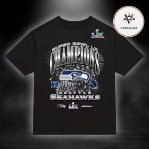 Seattle Seahawks Mitchell & Ness Women’s Super Bowl LX Champions Helmet Unisex T-Shirt
