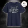 Seattle Seahawks Fanatics Super Bowl LX Champions Counting Points Score Two Sides Unisex T-Shirt