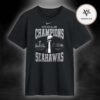 Seattle Seahawks Super Bowl LX Champions 2025-2026 NFL Best Teammates Roster Two Sides Unisex T-Shirt