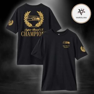 Seattle Seahawks Super Bowl LX Champions 2025-2026 USA 250 NFL Gold Standard All Over Print Shirt
