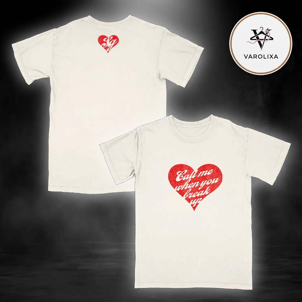 Selena Gomez Call Me When You Break Up Two Sides Unisex T-Shirt Selena Gomez Call Me When You Break Up Two Sides Unisex T-Shirt