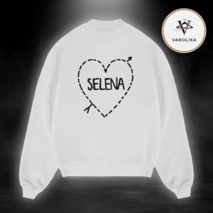Selena Gomez Pierced Heart Selena Sweatshirt