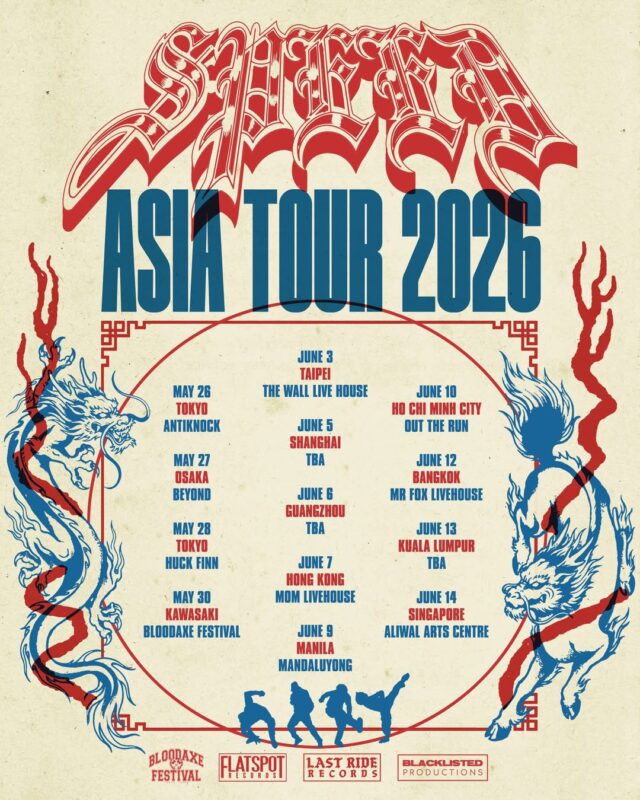 Speed Tour Dates Poster Asia Tour Across Asia May And June 2026