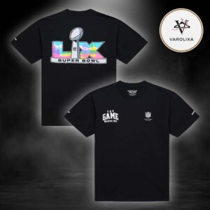 Super Bowl LX Roc Nation x Paper Planes x NFL Black NCAA 2026 Season All Over Print Shirt