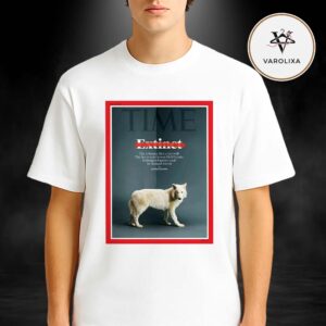 TIME Magazine Extinct May 12 2025 Dire Wolf Remus Cover Unisex T-Shirt