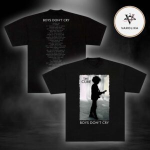 The Cure Boys Don’t Cry 2026 Black Tee