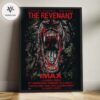 The Revenant IMAX 10th Anniversary Blood Wolf Horror Artwork Home Decor Poster Canvas