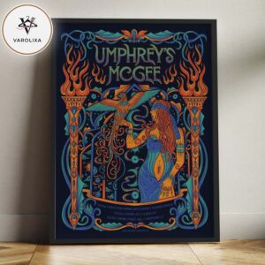 Umphrey’s McGee Concert Poster At Mayo Performing Arts Center In Morristown NJ On February 4 2026 Home Decor Poster Canvas