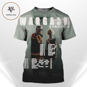 Wargasm Live Concert Poster At Multiple Festival Venues In Europe And United Kingdom In Summer 2026 Summer Tour All Over Print Shirt